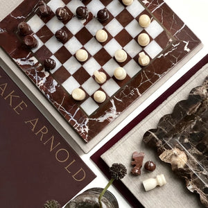 Vintage Marble Chess Set
