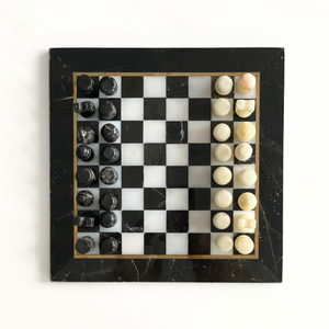 Vintage Marble Chess Set