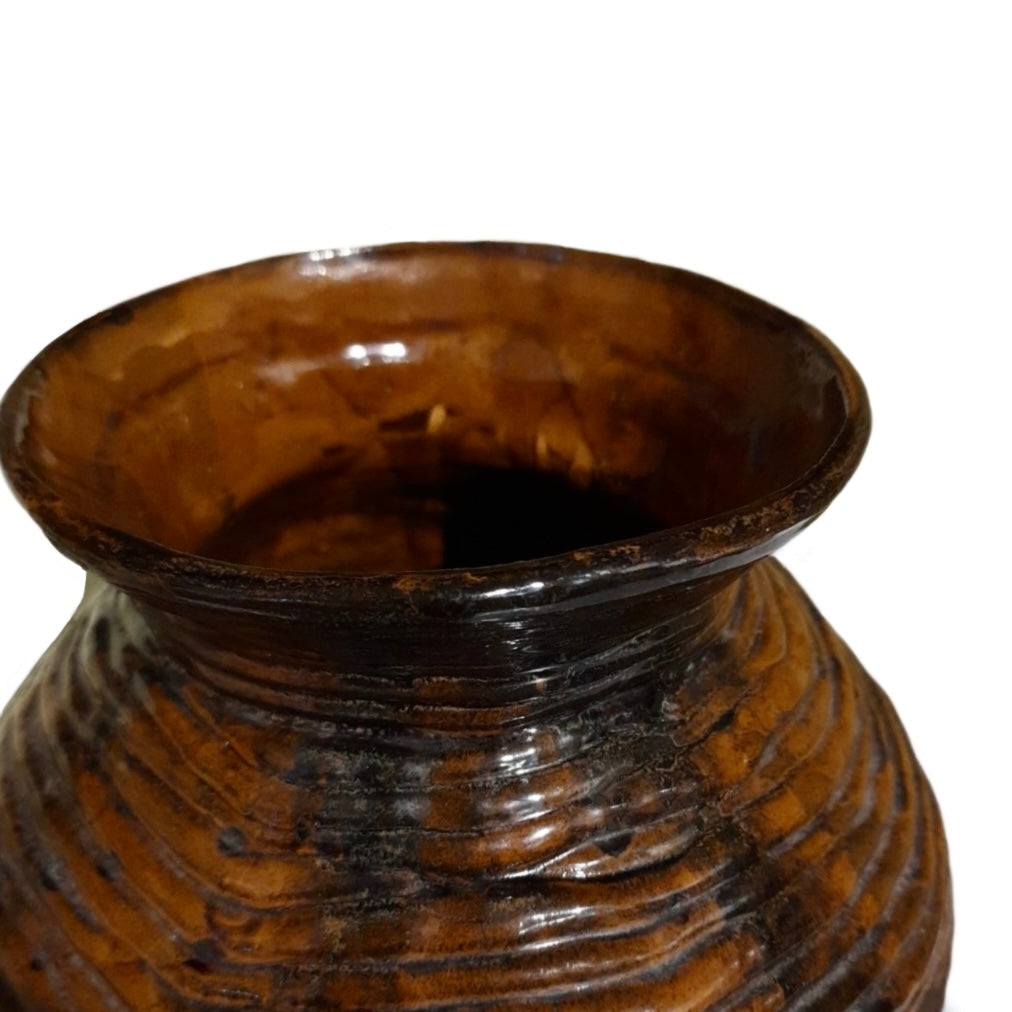 Vintage Mid-Century Coil Vase