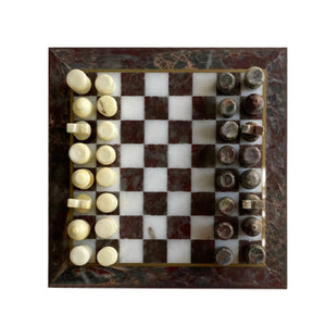 Vintage Marble Chess Set