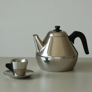 Vintage Ikea Steel Espresso Set