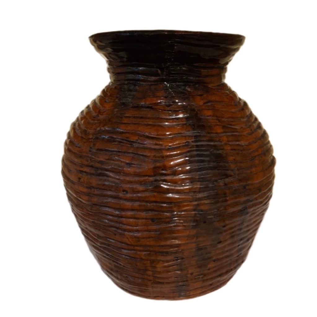 Vintage Mid-Century Coil Vase