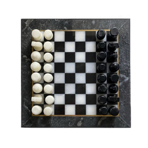 Vintage Marble Chess Set