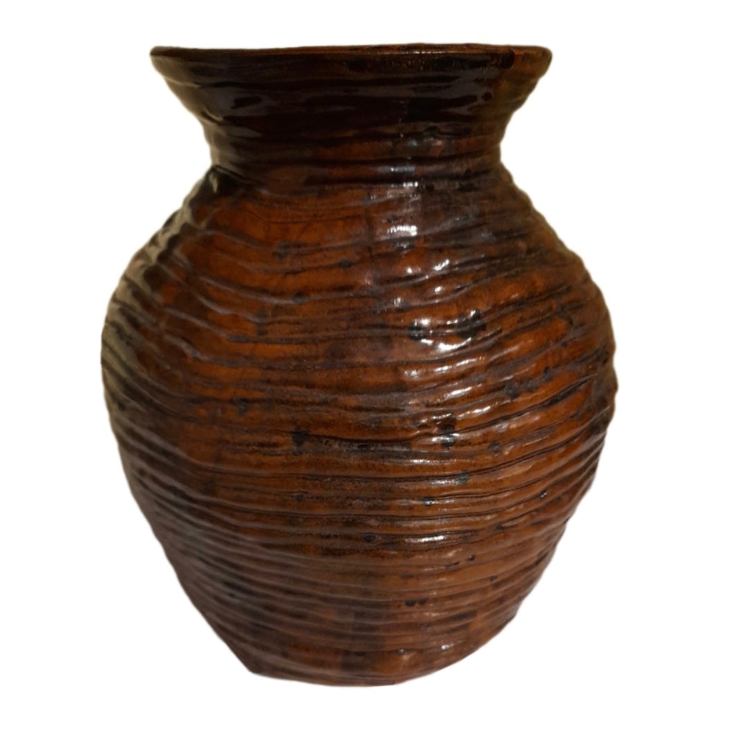 Vintage Mid-Century Coil Vase