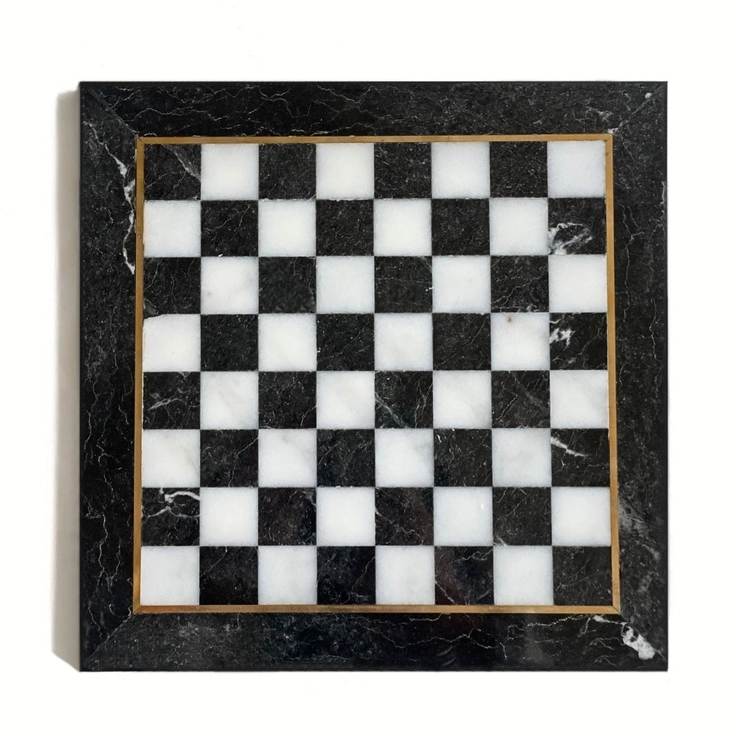 Vintage Marble Chess Set