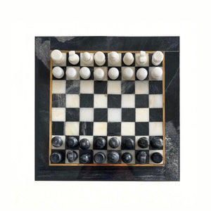 Vintage Marble Chess Set