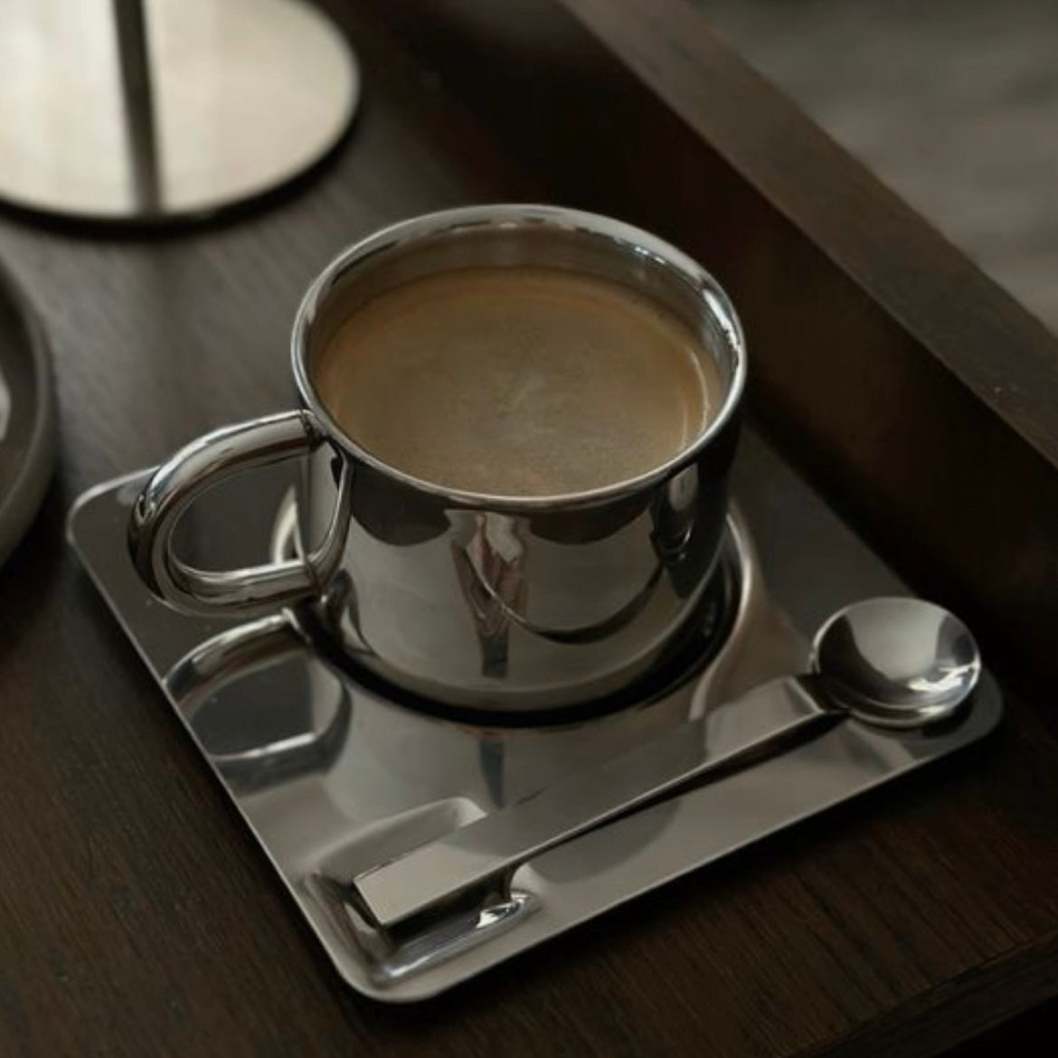 Vintage Espresso Cup & Saucer