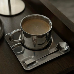 Vintage Espresso Cup & Saucer