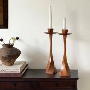 Vintage Mid-Century Candleholders