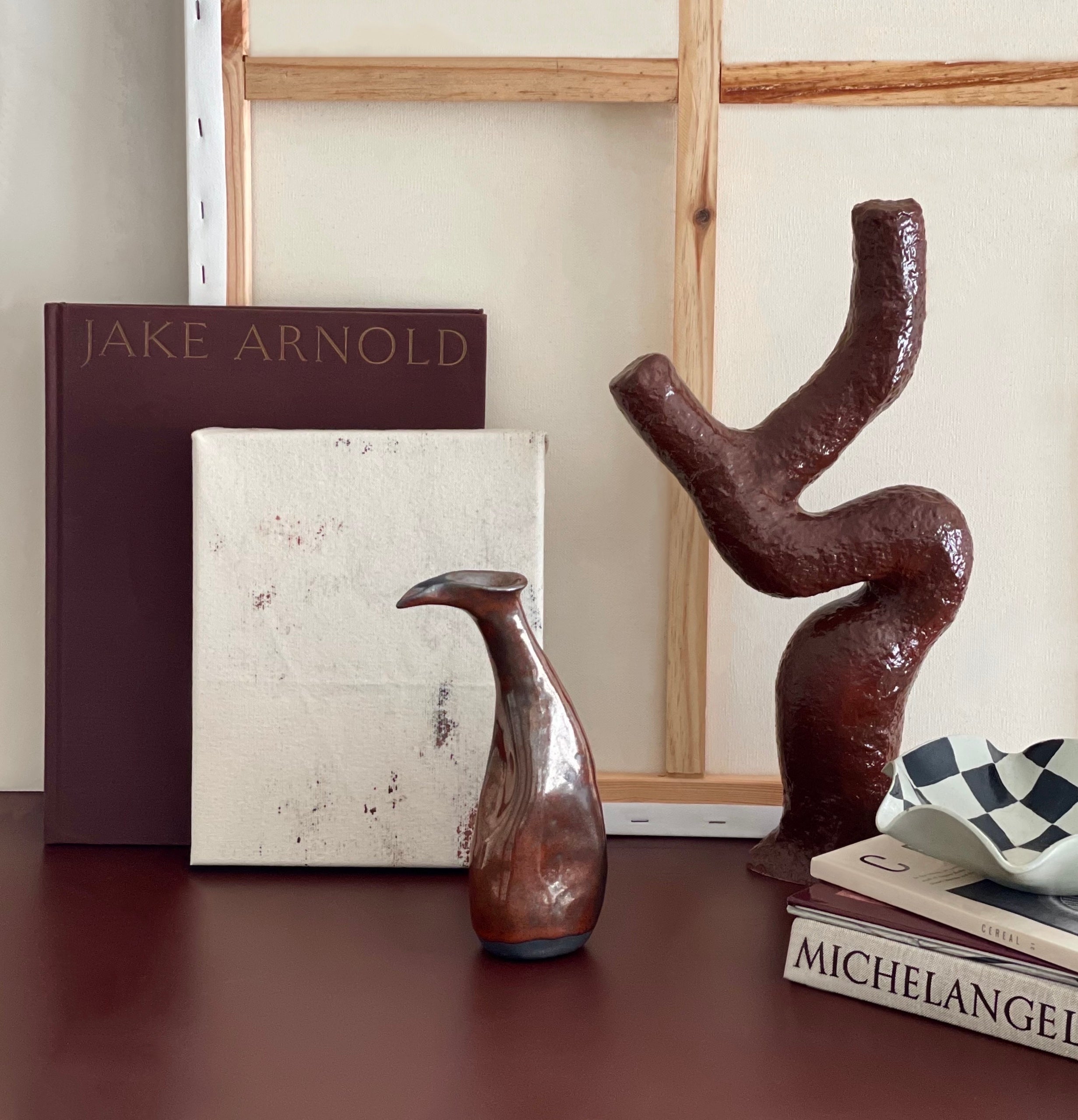 Vintage Mid-Century Sculptural Vase