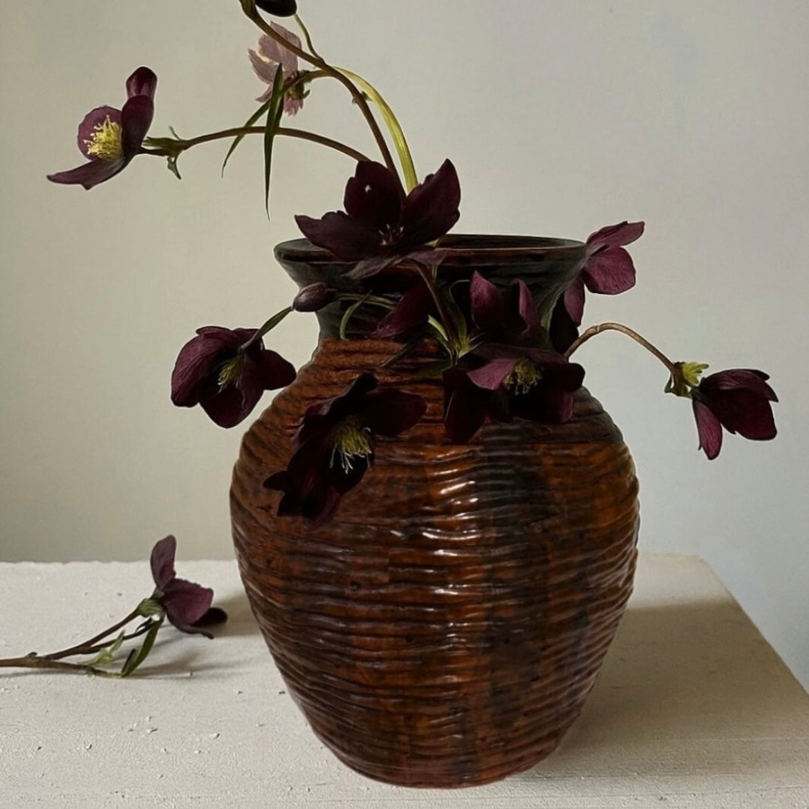 Vintage Mid-Century Coil Vase