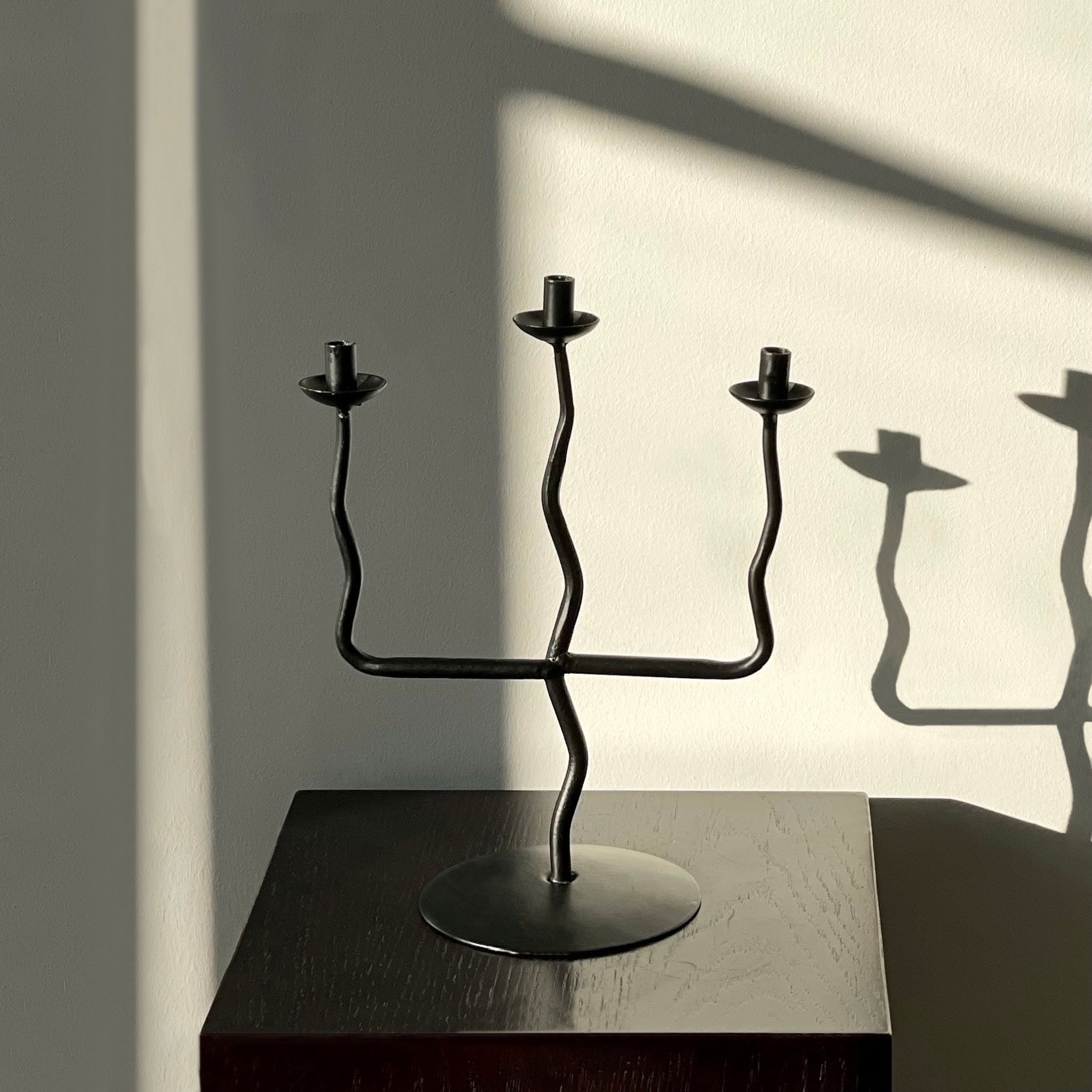Vintage Zig-Zag Candelabra