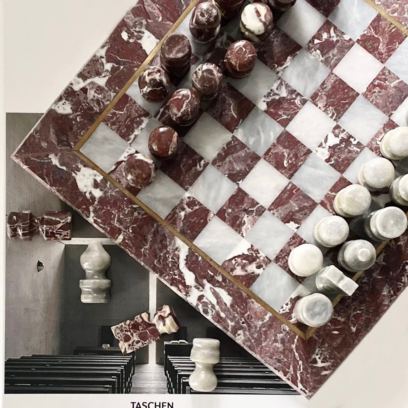 Vintage Marble Chess Set