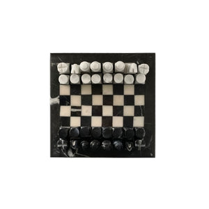 Vintage Mini Marble Chess Set